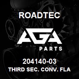204140-03 Roadtec THIRD SEC. CONV. FLASHING RUBBER | AGA Parts