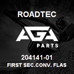 204141-01 Roadtec FIRST SEC.CONV. FLASHING RUBBER | AGA Parts