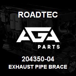 204350-04 Roadtec EXHAUST PIPE BRACE | AGA Parts