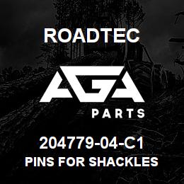 204779-04-C1 Roadtec PINS FOR SHACKLES | AGA Parts