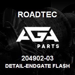 204902-03 Roadtec DETAIL-ENDGATE FLASHING CLAMP BAR | AGA Parts