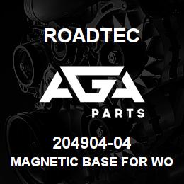 204904-04 Roadtec MAGNETIC BASE FOR WORK LIGHTS | AGA Parts