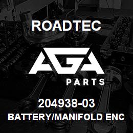 204938-03 Roadtec BATTERY/MANIFOLD ENCLOSURE DOOR | AGA Parts