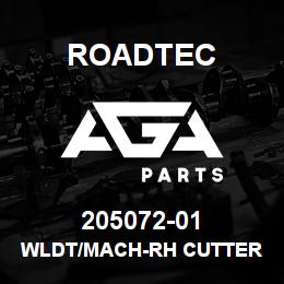 205072-01 Roadtec WLDT/MACH-RH CUTTER HOUSING DOOR | AGA Parts