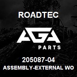 205087-04 Roadtec ASSEMBLY-EXTERNAL WORK LIGHT | AGA Parts