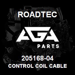 205168-04 Roadtec CONTROL COIL CABLE | AGA Parts