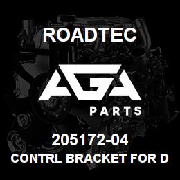 205172-04 Roadtec CONTRL BRACKET FOR DLS 2 CONTROLLER | AGA Parts