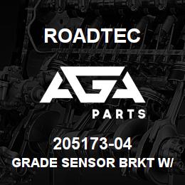 205173-04 Roadtec GRADE SENSOR BRKT W/HANDLE - 40" | AGA Parts