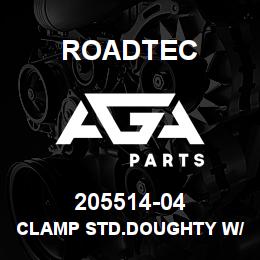 205514-04 Roadtec CLAMP STD.DOUGHTY W/S0123 HANDLE | AGA Parts