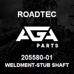 205580-01 Roadtec WELDMENT-STUB SHAFT CH901 | AGA Parts