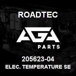 205623-04 Roadtec ELEC. TEMPERATURE SENDER 1/2" NPT | AGA Parts