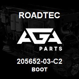 205652-03-C2 Roadtec BOOT | AGA Parts