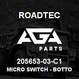 205653-03-C1 Roadtec MICRO SWITCH - BOTTOM JOYSTICK | AGA Parts