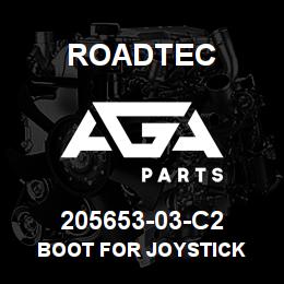205653-03-C2 Roadtec BOOT FOR JOYSTICK | AGA Parts