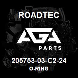 205753-03-C2-24 Roadtec O-RING | AGA Parts