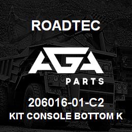 206016-01-C2 Roadtec KIT CONSOLE BOTTOM KEY | AGA Parts