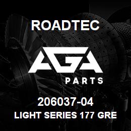 206037-04 Roadtec LIGHT SERIES 177 GREEN LENS | AGA Parts