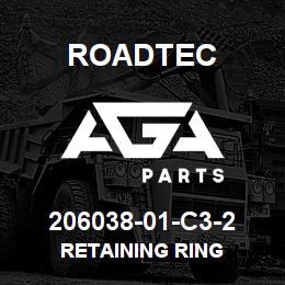 206038-01-C3-2 Roadtec RETAINING RING | AGA Parts
