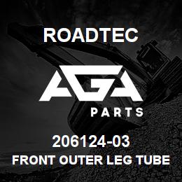 206124-03 Roadtec FRONT OUTER LEG TUBE LOWER BUSHING | AGA Parts