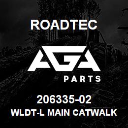 206335-02 Roadtec WLDT-L MAIN CATWALK MOUNT-EAGLE-8 | AGA Parts