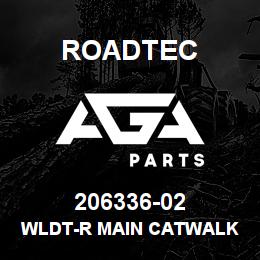 206336-02 Roadtec WLDT-R MAIN CATWALK MOUNT-EAGLE-8 | AGA Parts