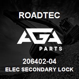 206402-04 Roadtec ELEC SECONDARY LOCK 2 PIN PLUG | AGA Parts