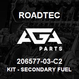 206577-03-C2 Roadtec KIT - SECONDARY FUEL FILTER | AGA Parts