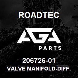 206726-01 Roadtec VALVE MANIFOLD-DIFF. LOCK | AGA Parts