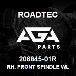 206845-01R Roadtec RH. FRONT SPINDLE WLDT | AGA Parts