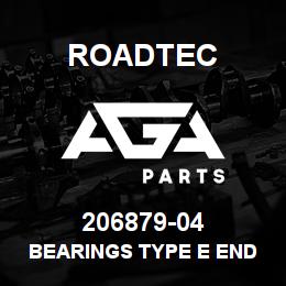 206879-04 Roadtec BEARINGS TYPE E END CLOSURE KIT | AGA Parts