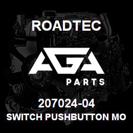 207024-04 Roadtec SWITCH PUSHBUTTON MOMENTRY EXT.HEAD | AGA Parts