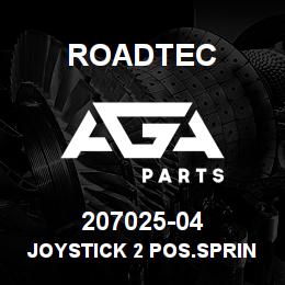 207025-04 Roadtec JOYSTICK 2 POS.SPRING RETURN UP/DWN | AGA Parts