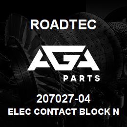 207027-04 Roadtec ELEC CONTACT BLOCK NORMALLY OPEN | AGA Parts