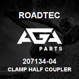 207134-04 Roadtec CLAMP HALF COUPLER | AGA Parts