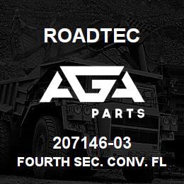 207146-03 Roadtec FOURTH SEC. CONV. FLASHING RUBBER | AGA Parts