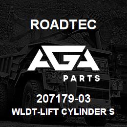 207179-03 Roadtec WLDT-LIFT CYLINDER SAFETY PROP | AGA Parts