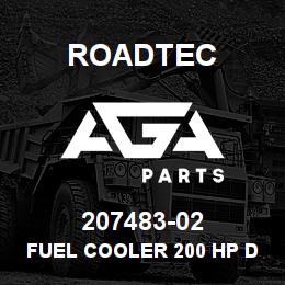 207483-02 Roadtec FUEL COOLER 200 HP DEERE | AGA Parts