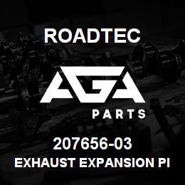 207656-03 Roadtec EXHAUST EXPANSION PIPE WLDT | AGA Parts
