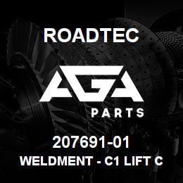 207691-01 Roadtec WELDMENT - C1 LIFT CYLINDER PROP | AGA Parts