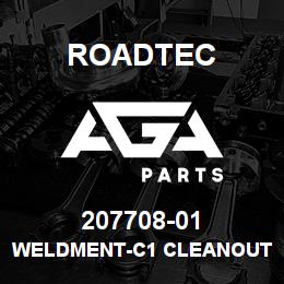 207708-01 Roadtec WELDMENT-C1 CLEANOUT DOOR | AGA Parts