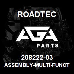 208222-03 Roadtec ASSEMBLY-MULTI-FUNCTION VALVE | AGA Parts