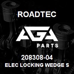 208308-04 Roadtec ELEC LOCKING WEDGE SOCKET PLUG | AGA Parts