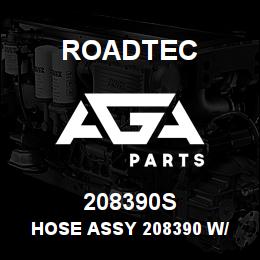 208390S Roadtec HOSE ASSY 208390 W/ SLEEVE | AGA Parts