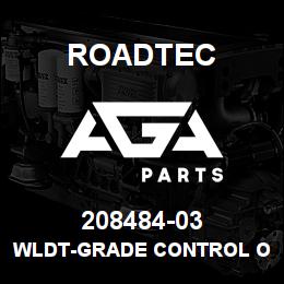 208484-03 Roadtec WLDT-GRADE CONTROL OUTRIGGER ARM | AGA Parts