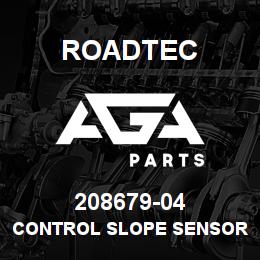 208679-04 Roadtec CONTROL SLOPE SENSOR J BOX CABLE | AGA Parts