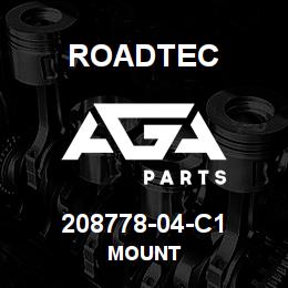 208778-04-C1 Roadtec MOUNT | AGA Parts