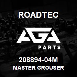 208894-04M Roadtec MASTER GROUSER | AGA Parts