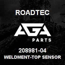208981-04 Roadtec WELDMENT-TOP SENSOR LINK | AGA Parts