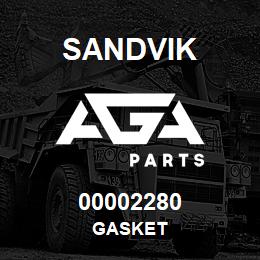00002280 Sandvik GASKET | AGA Parts