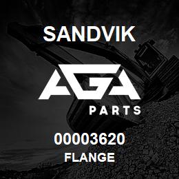 00003620 Sandvik FLANGE | AGA Parts